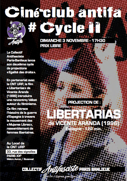 Ciné-club Cycle 2 Libertarias